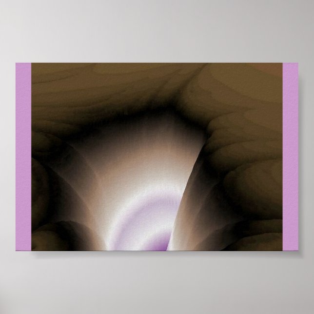 Alien Mountain Cave Poster (Vorne)