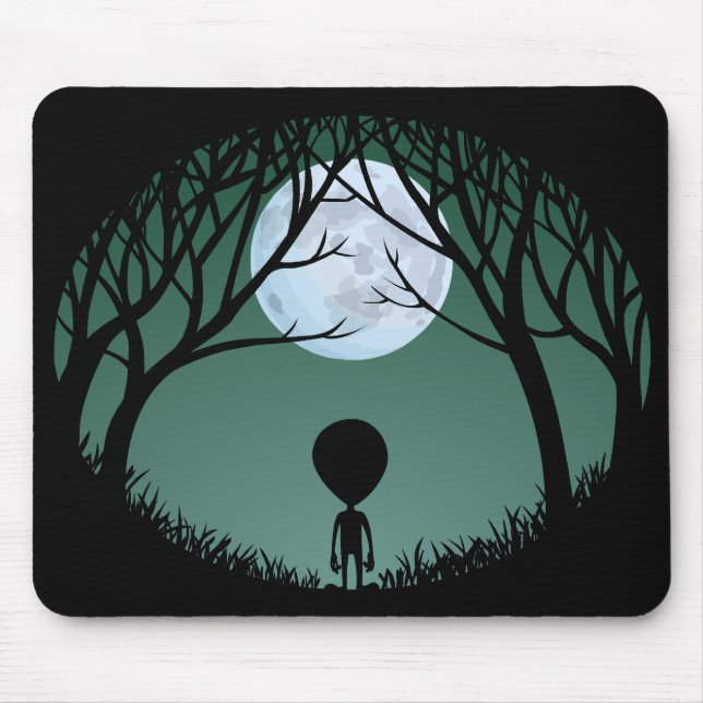 Alien Mouse Pad Niedliche Alien Mousepads individu (Vorne)
