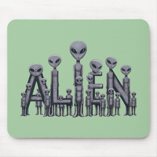 Alien Mousepad (Vorne)
