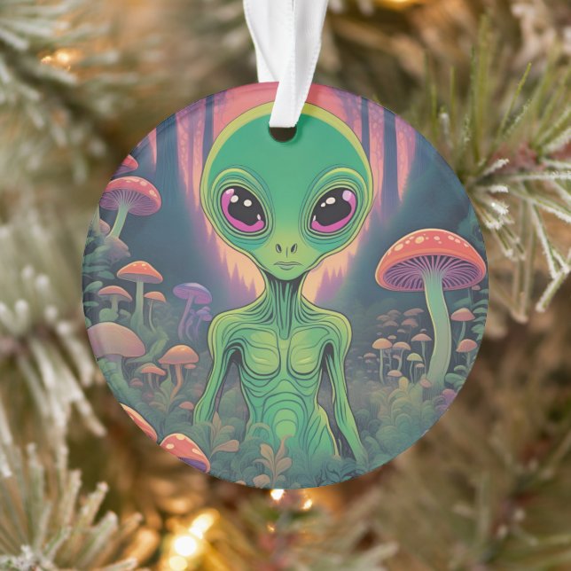 Alien Mushroom Ornament (Baum)