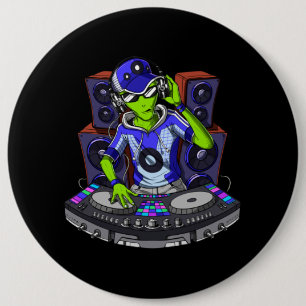Alien Music DJ Button