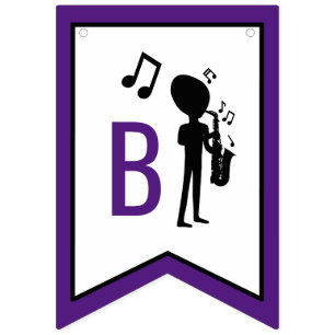 Alien Musician, Geburtstag Wimpelkette