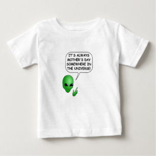 Alien Muttertag Baby T-shirt