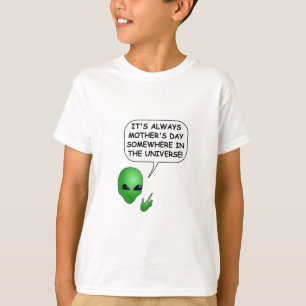 Alien Muttertag T-Shirt