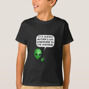 Alien Muttertag T-Shirt