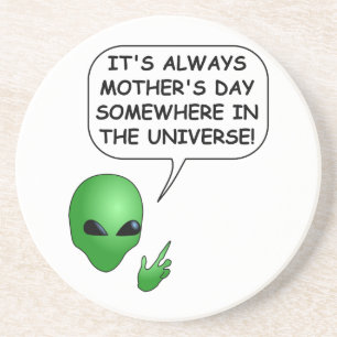 Alien Muttertag Untersetzer