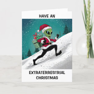 Alien Nikolaus Weihnachten