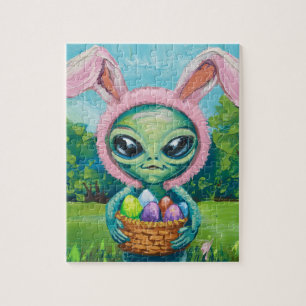 Alien Oaster Bunny Puzzle