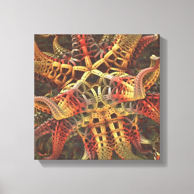 Alien Octopus Leinwanddruck (Vorderseite)