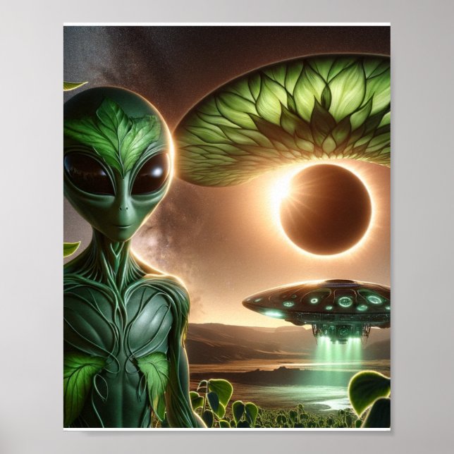 Alien Odyssey: Erdgebundene Eclipse Poster (Vorne)