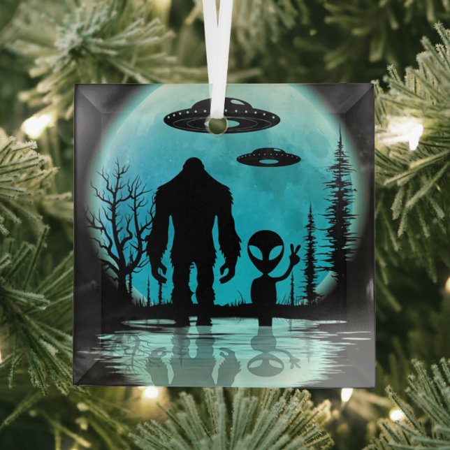 Alien Ornament Aus Glas (Insitu)