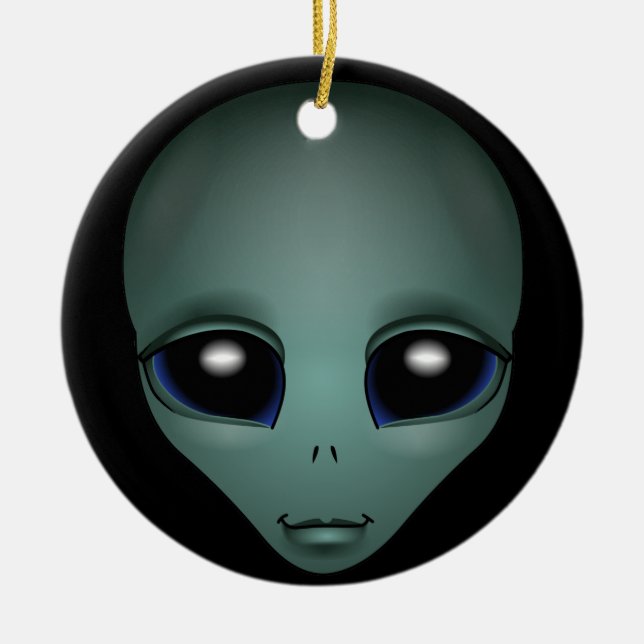 Alien Ornament Niedliche Alien Dekorationen Gesche (Vorne)