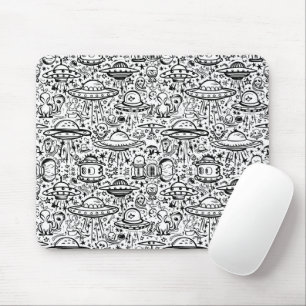 Alien Pattern Mousepad