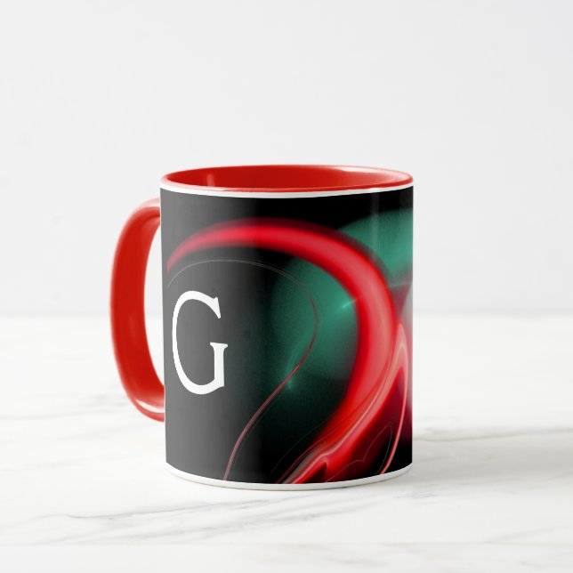 ALIEN PEARL FRAKTALE TASSE (Vorderseite Links)