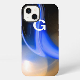 ALIEN PEARL Monogramm lila iPhone 13 Hülle