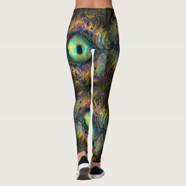 Alien Peeploch Leggings (Rückseite)