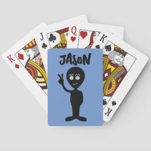 ALIEN PERSONALISIERT SPIELKARTEN