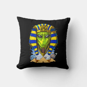 Alien Pharaoh Ägypten Tutankhamun Ancient Annunaki Kissen