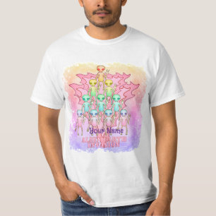 Alien Pink Erdinvasion T-Shirt