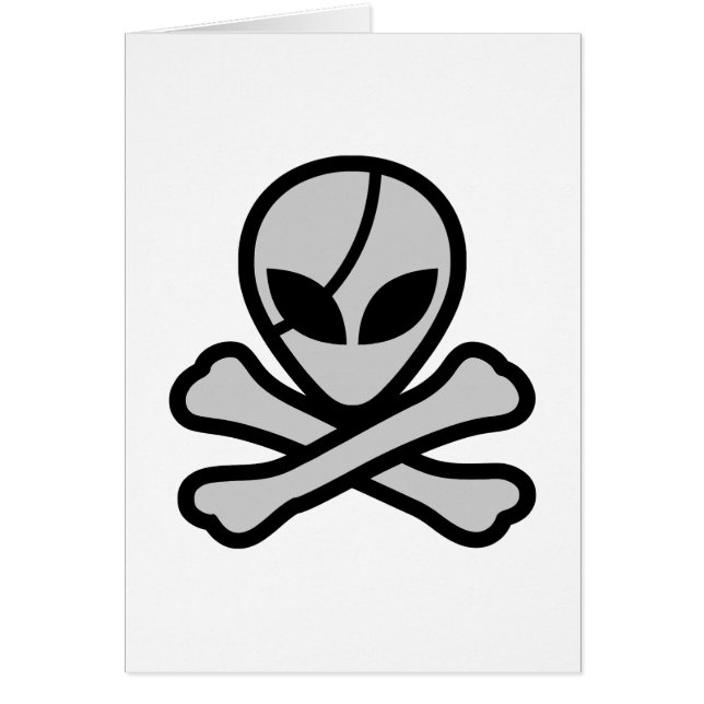 Alien Pirate Card (Vorne)