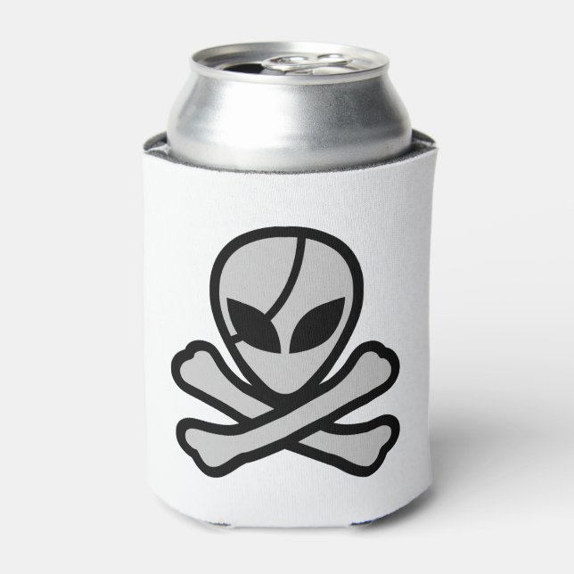 Alien Pirate Dosenkühler (Kanne Vorderseite)