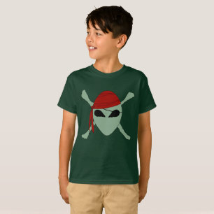 Alien Pirate Piratenflagge T-Shirt