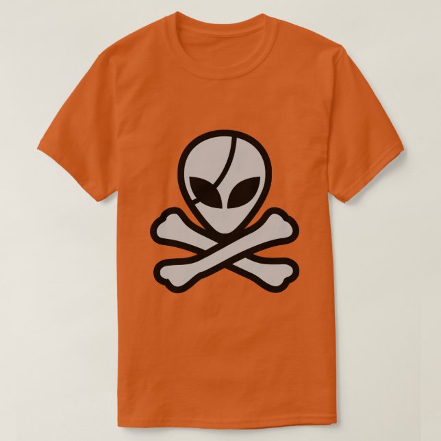 Alien Pirate T-Shirt (Design vorne)