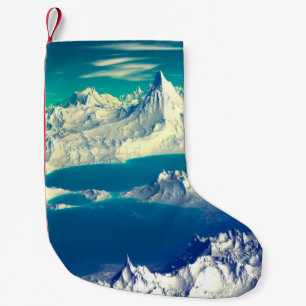 Alien Planet - 3D-Computerarbeit. Steine und s Kleiner Weihnachtsstrumpf