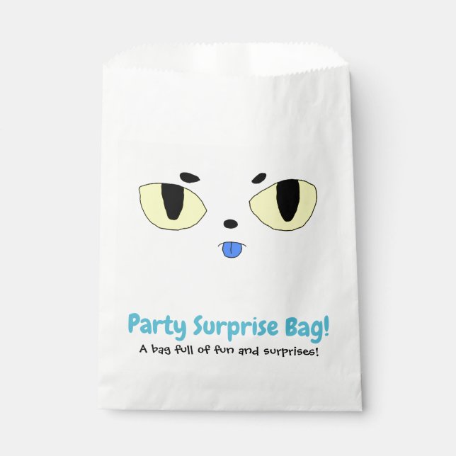 Alien Pocket Cat Geschenktütchen (Vorderseite)