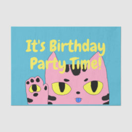 Alien Pocket Cat Seidenpapier