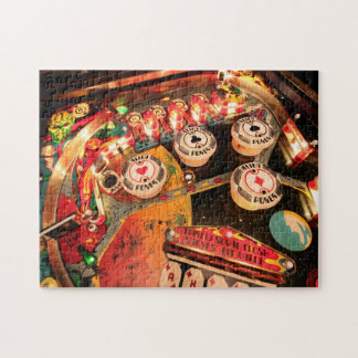 Alien-Poker-Flipperautomat-Puzzlespiel Puzzle