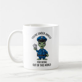 Alien Policeman Kaffeetasse