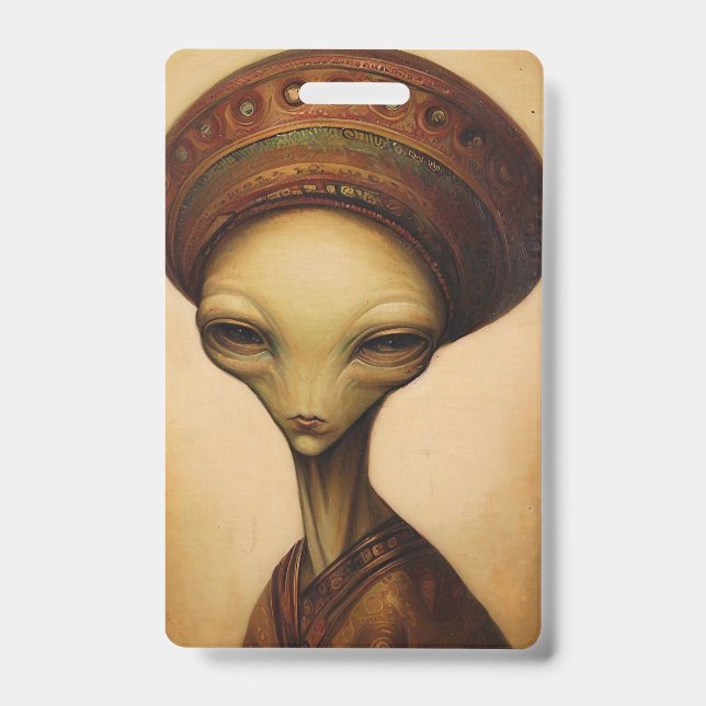 Alien Portrait Ausweis (Vorderseite)
