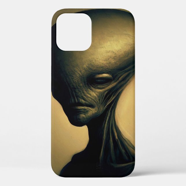 Alien Portrait Case-Mate iPhone Hülle (Rückseite)