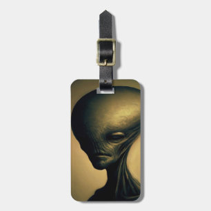 Alien Portrait Gepäckanhänger