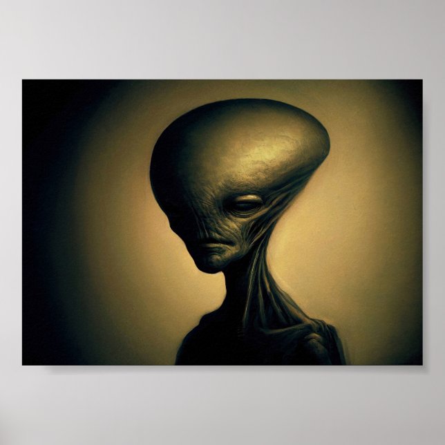 Alien Portrait Poster (Vorne)