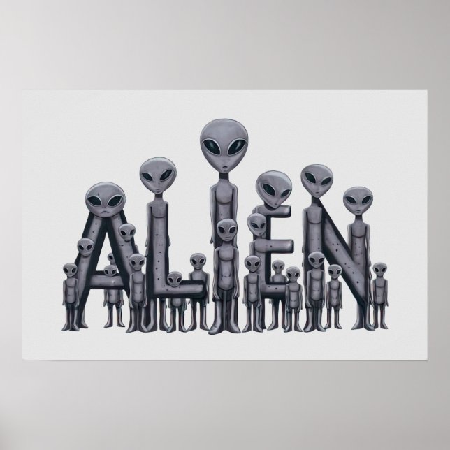 Alien Poster (Vorne)