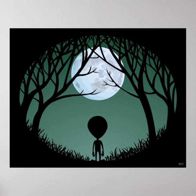 Alien Poster Extraterritoriale Print Alien Poster (Vorne)
