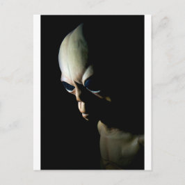 Alien Postkarte
