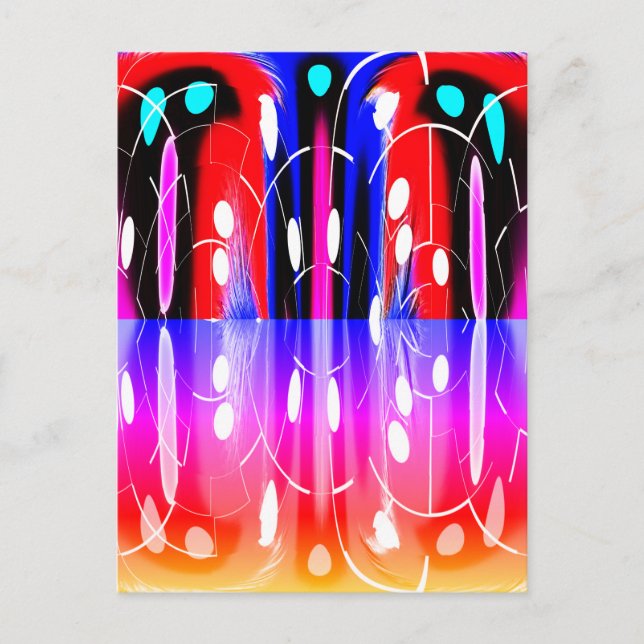 Alien Postkarte (Vorderseite)