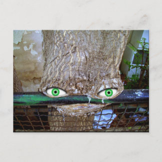 Alien Postkarte