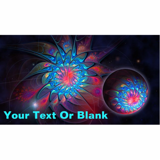 Alien Probe Fotoskulptur Magnet (Vorne)