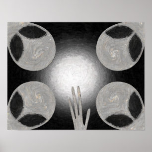 Alien Probe Print Poster