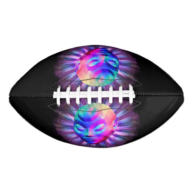 Alien Psychedelic Meditation Football (Vorderseite)