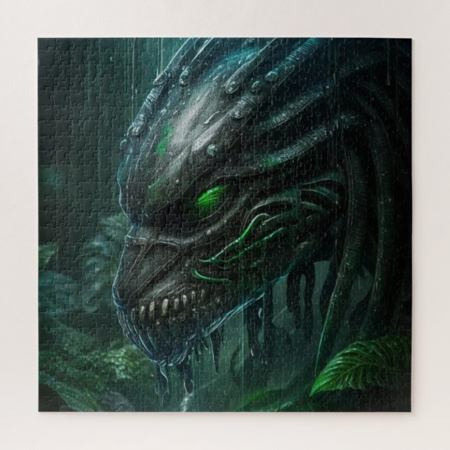 Alien-Puzzle Puzzle (Vertikal)