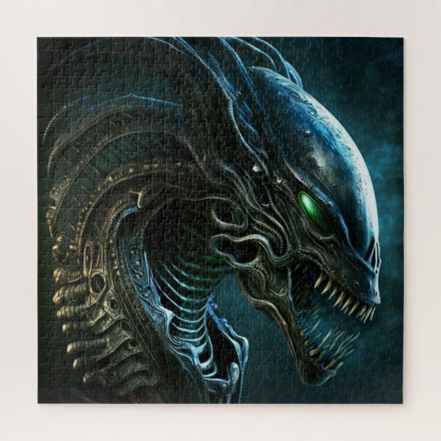 Alien-Puzzle Puzzle (Vertikal)