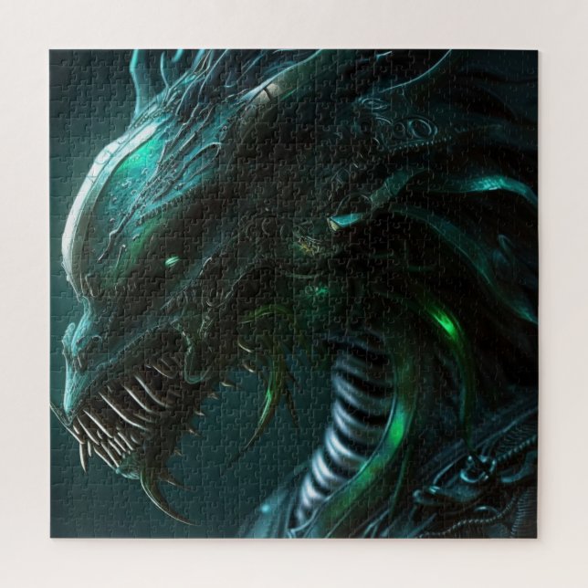 Alien-Puzzle Puzzle (Vertikal)
