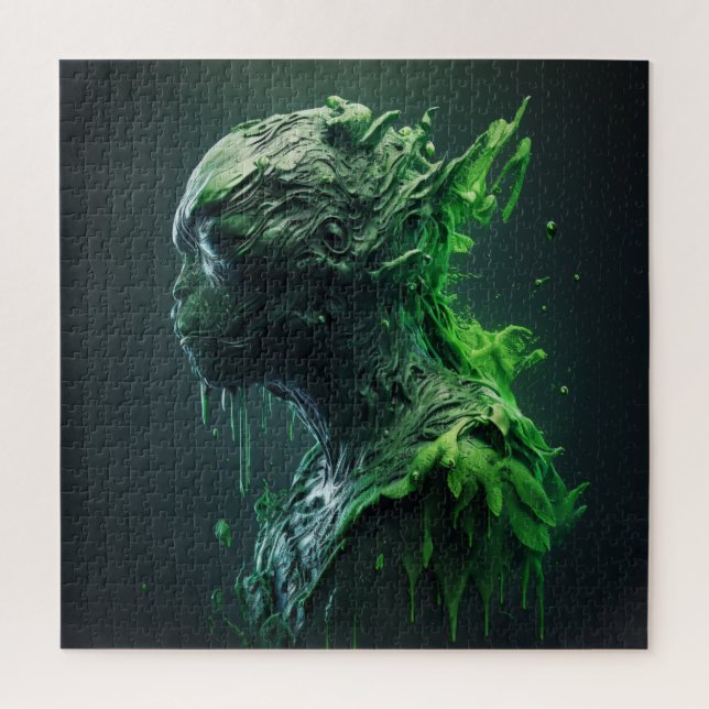 Alien-Puzzle Puzzle (Vertikal)