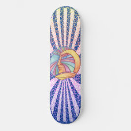 Alien Raumfahrer Skateboard
