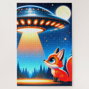 Alien Raumfahrt Puzzle